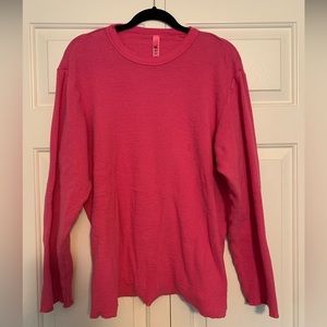 SKIMS boyfriend waffle tee. Size M.